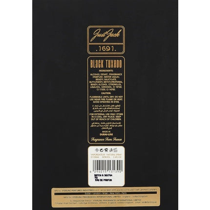 Apă de parfum, Just Jack, Smoking Black, 100ml