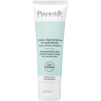 Cremă facială Placentor Vegetal, Regeneratoare și Hidratantă, 40 g