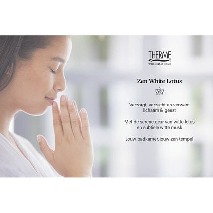 Loțiune corp, Therme, Zen White Lotus, alb