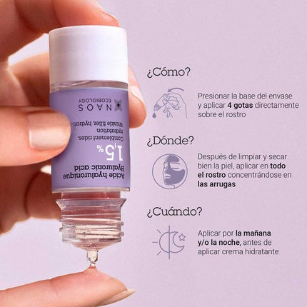 Ser Acid Hialuronic, Etat Pur, 15ml, mov