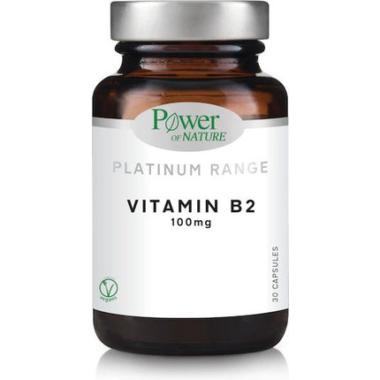 Supliment alimentar Power Health Platinum Vitamin B2 100mg 30 Capsule