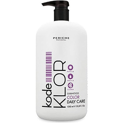 Șampon Periche Kode Klor Color Daily Care, Alb/Negru, 1000 ml