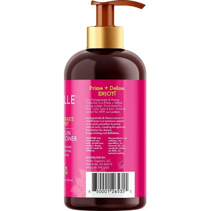 Condiționar fără clătire Mielle Organics Pomegranate & Honey pentru păr de tip 4, 12 uncii