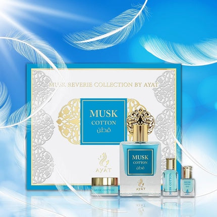 Set Parfum Ayat Prestige Complete Musk, 50ml + Uleiuri + Cremă