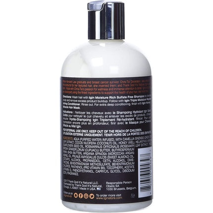 Balsam pentru păr TGIN Triple Moisture Replenishing Conditioner, 384 ml