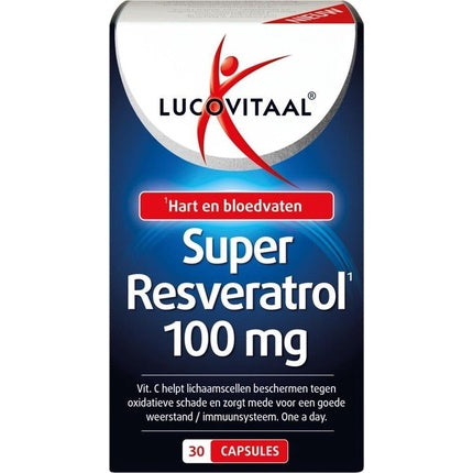 Supliment Lucovitaal Super Resveratrol 100 mg, 30 capsule