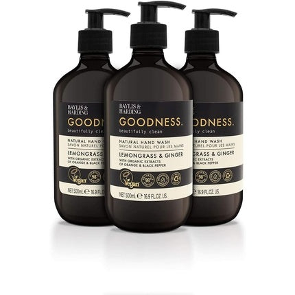 Săpun lichid, Baylis & Harding, Goodness Lemongrass & Ginger 500ml