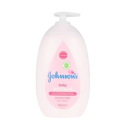 Loțiune Corporală Johnson's Baby, 500ml, Roz, Design cu Pompa