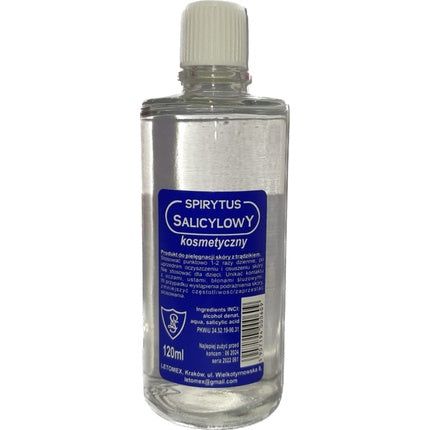 Spiritus Salicilic HIT, 120 ml - Tratament pentru Puncte Negre și Coșuri