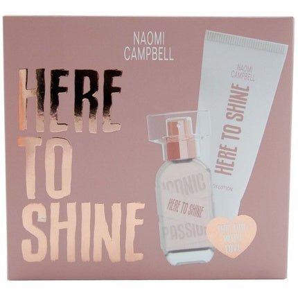 Set Cadou Parfum Naomi Campbell Here To Shine