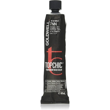 Vopsea de păr, Goldwell, Topchic 7NN, Blond mediu