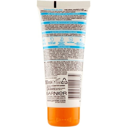 Cremă Față, Garnier Ambre Solaire, 50ml, alb