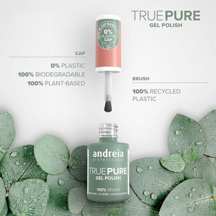 Gel Unghii Andreia True Pure, Verde, 10.5 ml