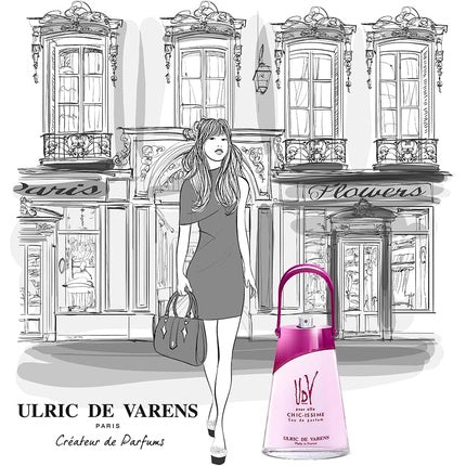 Parfum Ulric De Varens Chic Issime, Eau de Parfum, roz, 75ml