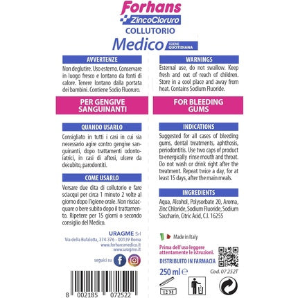 Medico Mouthwash, 250ml, pentru gingii sângerânde