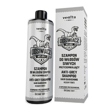 Șampon Anti-Gri, Venita Men, Medium Tones, 200ml