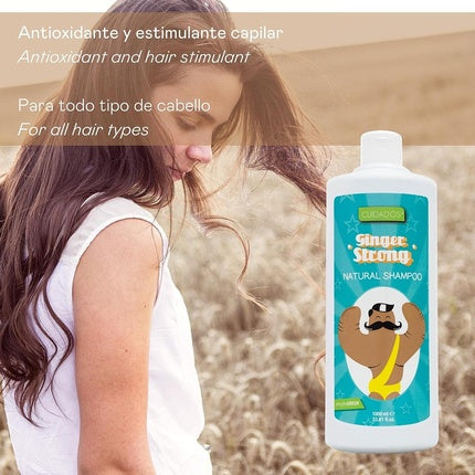 Șampon, Valquer Profesional, Ginger Strong, 1L, anti-mătreață