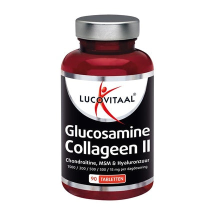 Lucovitaal Glucosamine Collagen Type 2, Supliment nutrițional, 90 tablete