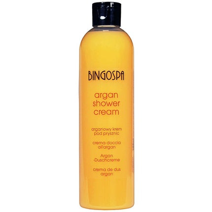 Gel de duș cu piersică și ulei de argan - Bingo Spa, 300ml