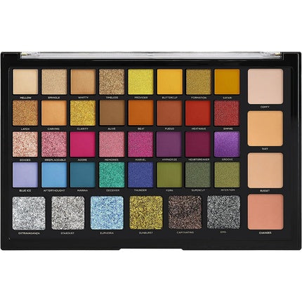 Paletă farduri de pleoape, Profusion Cosmetics, 42 nuanțe