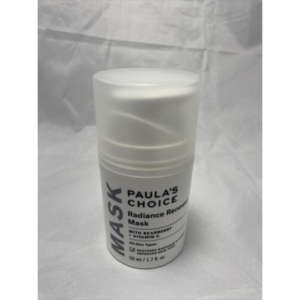 Masca de față Paula's Choice Radiance Renewal, 50ml, Alb