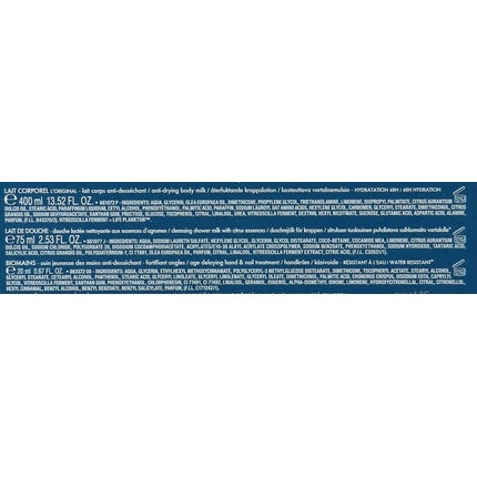 Set îngrijire corp, Biotherm, Lait Corporel, alb albastru