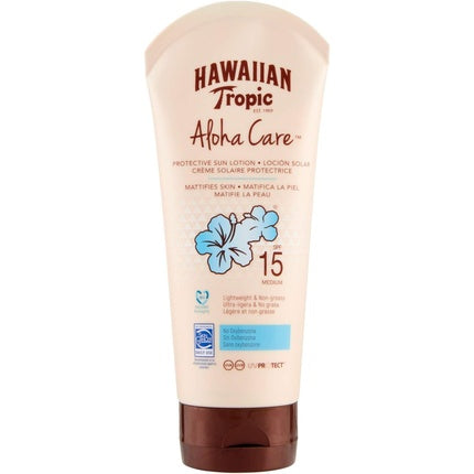 Lotiune protectoare, Hawaiian Tropic Aloha Care SPF15, 180ml