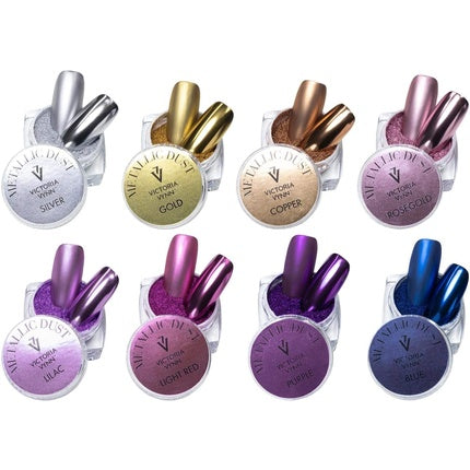 Pudră Unghii, Victoria Vynn, Metallic Dust Auriu