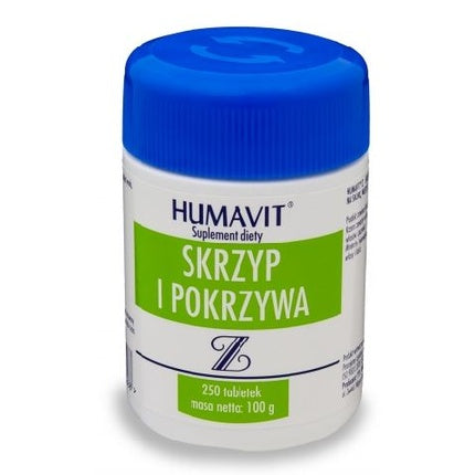 Supliment dietetic Humavit Z - Drojdia de bere cu coada calului și urzica, 250 tablete