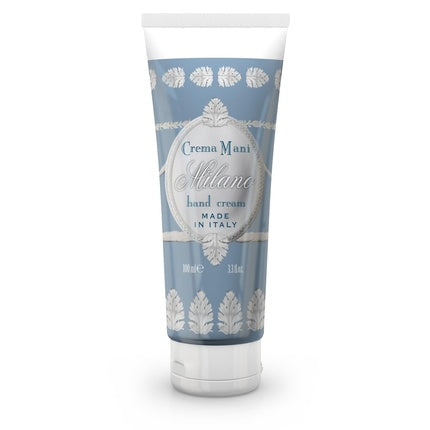 Crema de Mâini Rudy Maioliche Milano, 100ml, design floral, culoare albastru