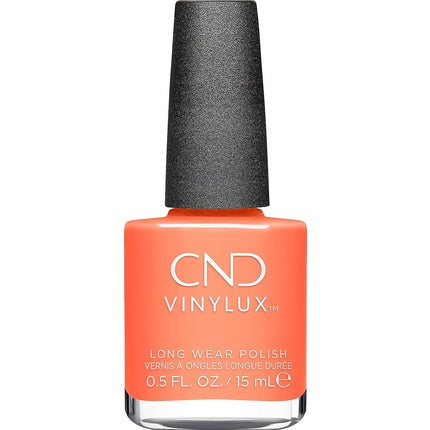 Vernis Unghii Gel CND Vinylux Silky Sienna Portocaliu Mat 15 ml