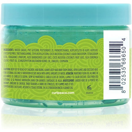 Gel păr copii, Curl Peace, slime styler, verde
