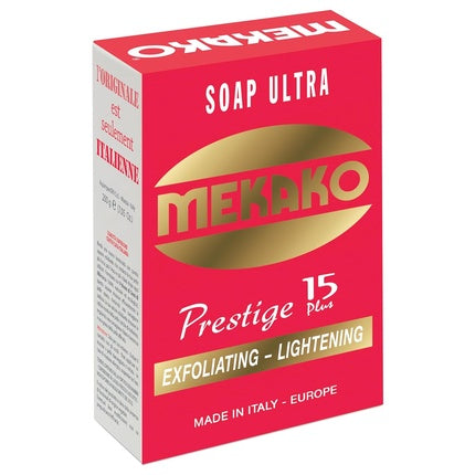 Savon Mekako Prestige Exfoliant, Roșu, 200g