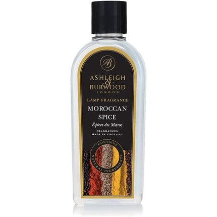 Lampa de parfum Ashleigh & Burwood - Moroccan Spice, sticlă transparentă, capac negru