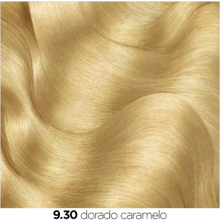 Vopsea păr, Garnier Olia, 9.30 Caramel Dorado, fără amoniac