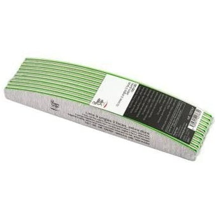 File pentru unghii Peggy Sage Zebra Hard 100/180, set de 10 bucăți
