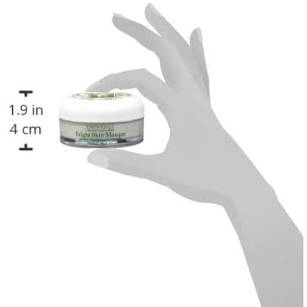 Mască facială Eminence Organic Skin Care Bright Skin Masque, 2oz (57g), alb