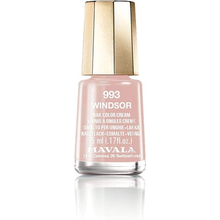Lac de unghii Mavala Mini Color, 993 Windsor, 5ml, roz pal