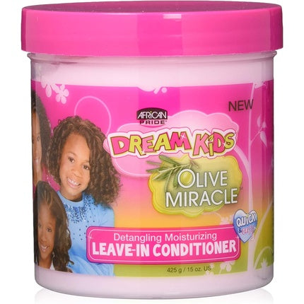 Condiționator fără clătire African Pride Dream Kids Olive Miracle 425g