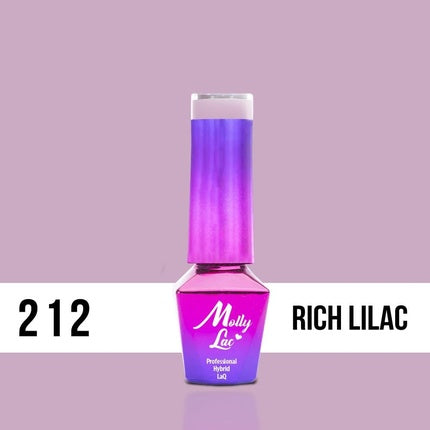 Lac de unghii, Molly Lac, Rich Lilac 5ml