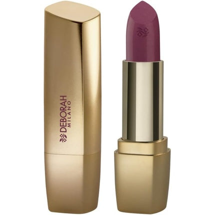 Deborah Milano Lipstick 0.1 Purple, pigment violet intens, ambalaj auriu metalizat