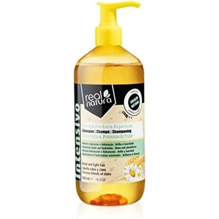 Șampon Real Natura Proloiro Repair, Fără Săruri, Pentru Păr Blond, 500ml