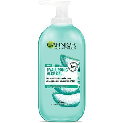 Gel de curățare, Garnier, Hyaluronic Aloe Gel, 200ml