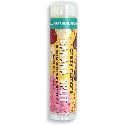 Balsam de buze Crazy Rumors Banana Split 100% Natural Vegan