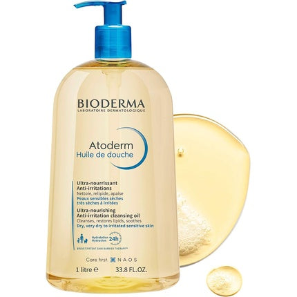 Ulei de dus, Bioderma Atoderm, 1L