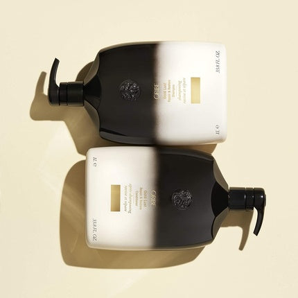 Set Șampon și Conditioner Oribe Gold Lust, 1 Litru, Negru și Alb