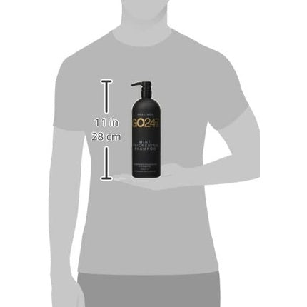 Șampon îngroșare păr bărbați GO247 Real Men Mint, 33.8oz