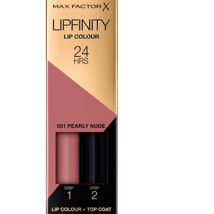 Ruj Max Factor Lipfinity Pearly Nude, durabil