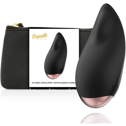 Stimulator clitoris, Coquette, Chic Desire, negru/auriu