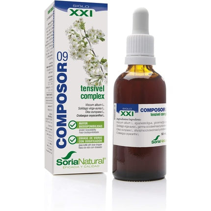 Loțiune hidratantă, Soria Natural, Composor 09 Tensivel 50ml